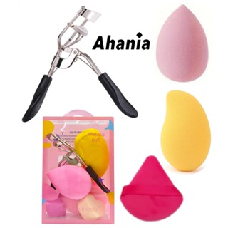 Kit de Curvador de Cílios com Mola e 5 Esponjas Para maquiagem em Forma de Manga e Gota, Esponja Veludos Cor Aleatorio em Oferta na Shopee