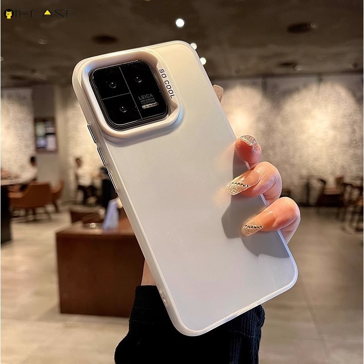 Para Xiaomi 15 15T 14T Pro Poco C85 C71 F7 X7 Xiaomi15T Capa De Telefone Simples Laser So Cool Preto Prata Brilhante Neg