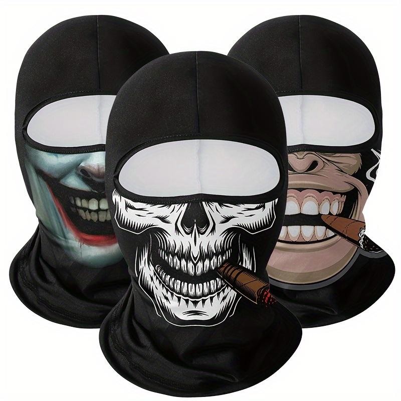 Máscara Balaclava De Motocicleta De Rosto Inteiro De 1 Unidade-Guarda-Sol Respirável E Lavável À Prova De Poeira Para Ci em Oferta na Shopee