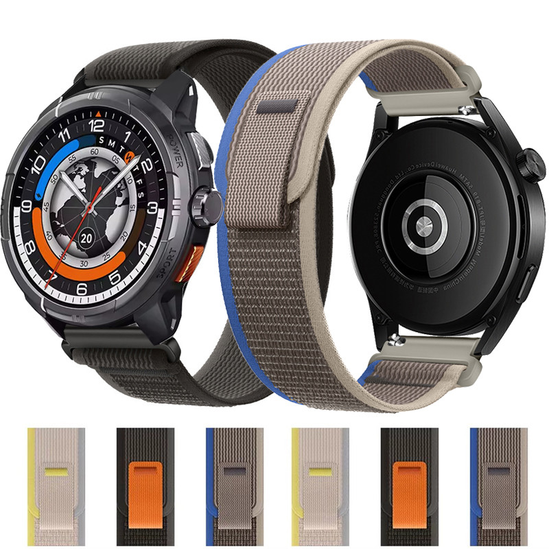 Correia De Laço De Trilha De Náilon Para HAYLOU Solar Ultra Smartwatch Relógio Inteligente Substituição Pulseira Esporte
