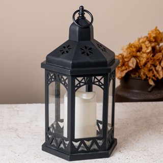 Luminaria Decoração Lanterna Vela Led Lampião em Oferta na Shopee