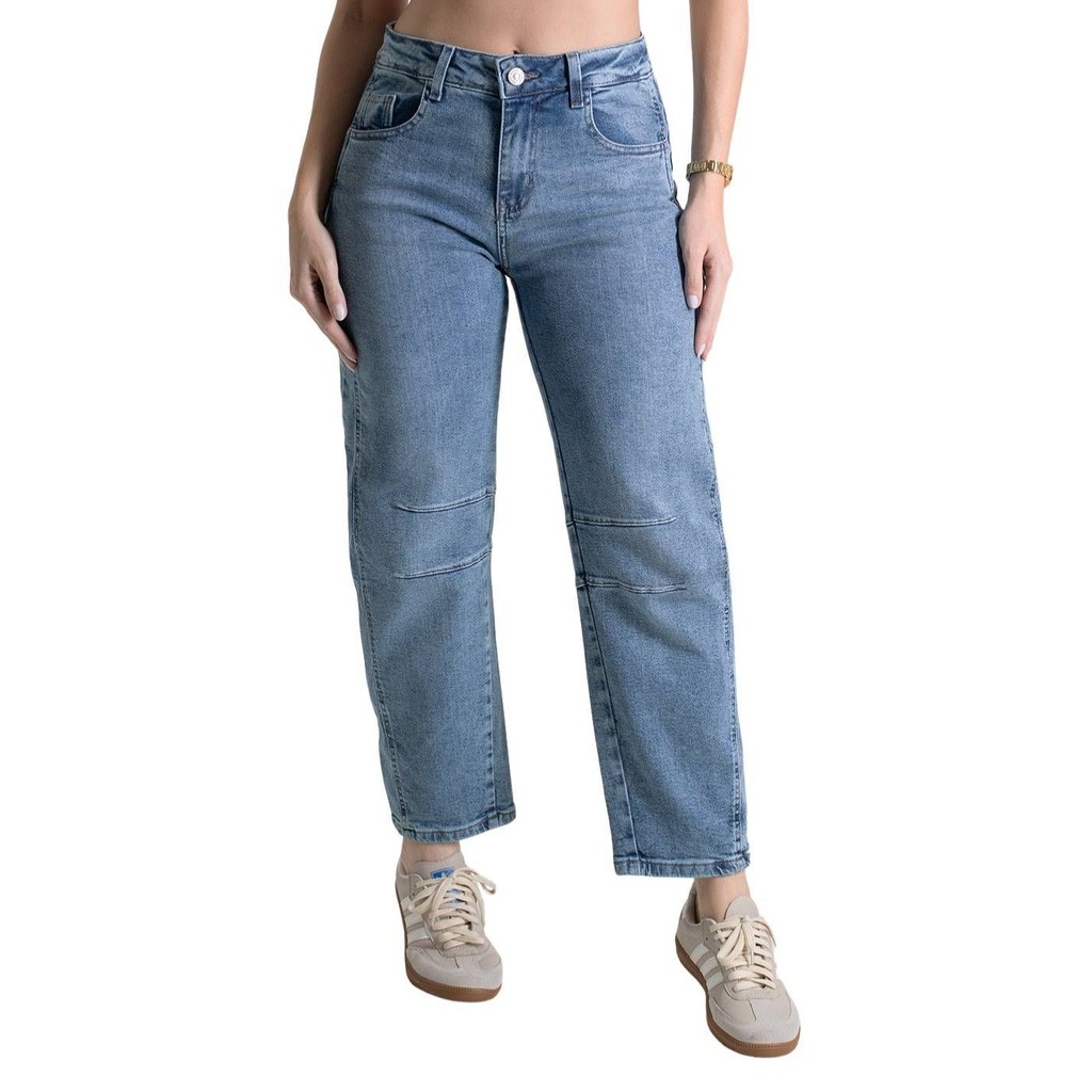 Calça Jeans Sawary Barrel - 279852 em Oferta na Shopee