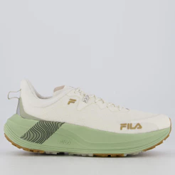Tênis Fila Racer Skytrail Bege e Verde