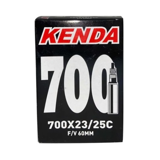 Câmara 700 x 23/25 Kenda Válvula Presta 60mm