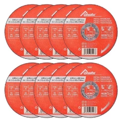 Kit 10un Disco de Corte Deep Cut 4.1/2'' x 1.0mm Para Inox Metal - Onsite