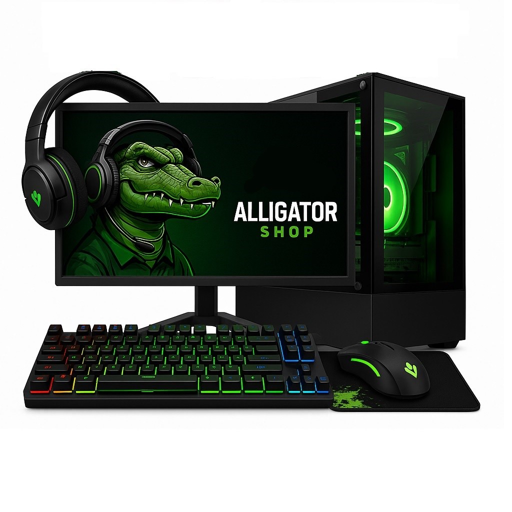 Computador Gamer Completo com monitor,Teclado,Mouse,Headset, i5 3470, Memória 16GB