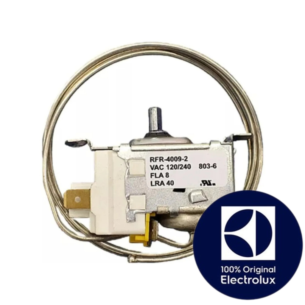TERMOSTATO PARA GELADEIRA ELECTROLUX ORIGINAL - FCX30E - FCX40S - H160 (DEMAIS MODELOS NA DESCRIÇÃO)