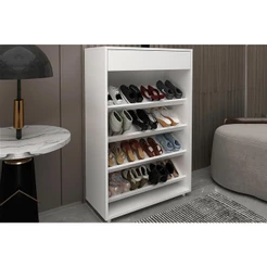 Armário Sapateira Quarto SA3404 Branco - Tecno Mobili