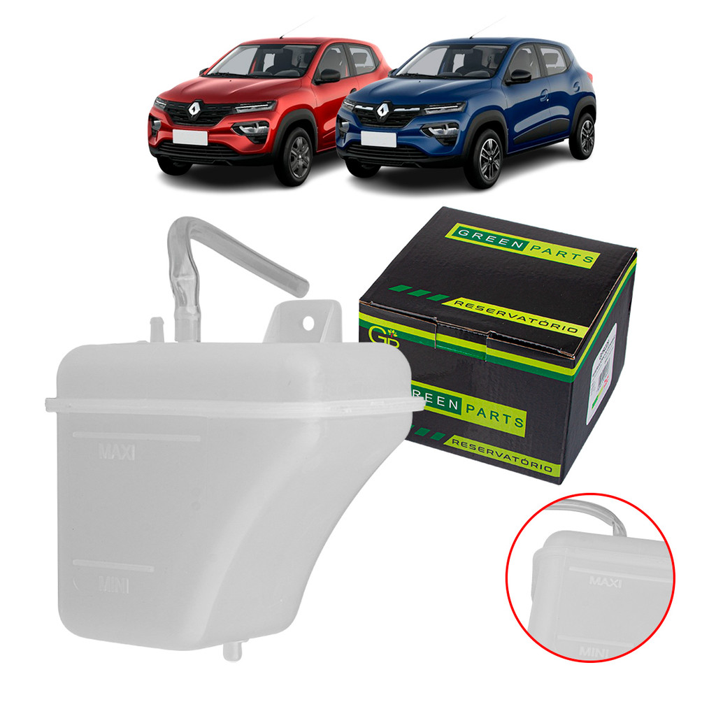 Reservatório de Água Expansão Renault Kwid 1º/2º Geração Após 2016 em Oferta na Shopee