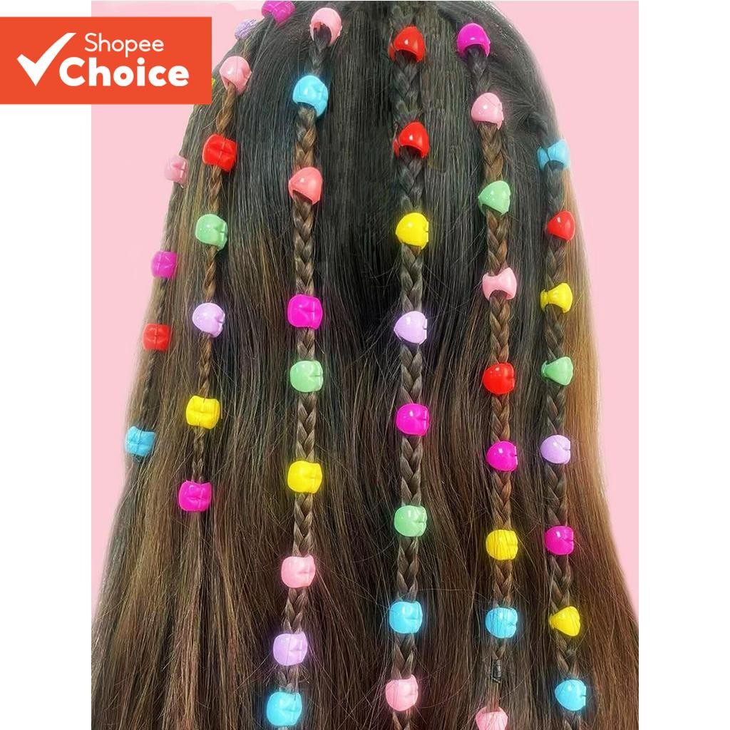 50 Peças De Grampos De Cabelo De Feijão Vibrante Para Crianças | Acessórios Perfeitos Meni...