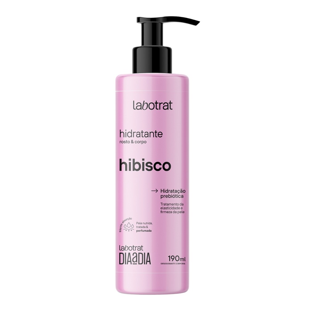Hidratante Hibisco Dia Dia Corpo Antioxidante Labotrat 190ml em Oferta na Shopee