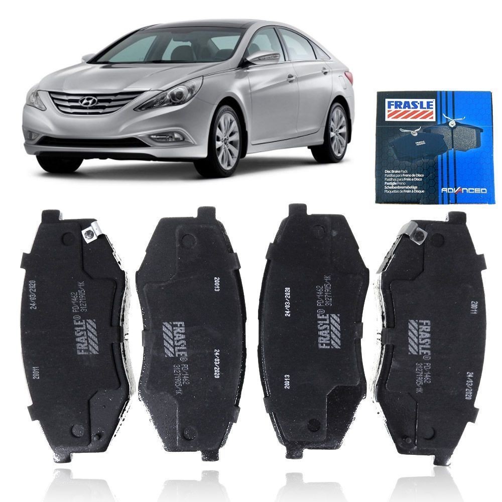 PASTILHA DE FREIO DIANTEIRA (FRASLE) HYUNDAI SONATA 2011 a 2014