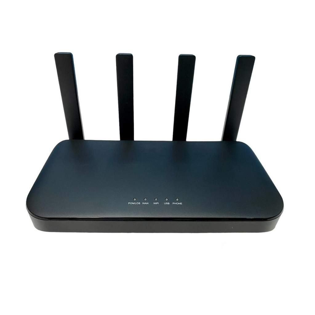 Gamer V-Sol Roteador F. Ont Gpon/Epon Xpon WIFI 6 4GE+1POT+USB AX1800 HG325AX Upc