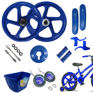 Kit Montagem Bike Aro 16 Infantil Azul em Oferta na Shopee