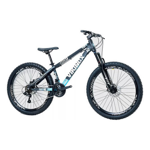 Detalhes do Mountain Bike Vikingx Freeride Tuff 30 Aro 26 Cores