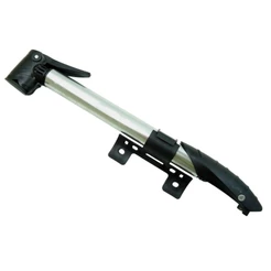 Mini Bomba Portátil para Bicicleta GTS em Alumínio Bico Fino Presta e Grosso Enche até 80psi