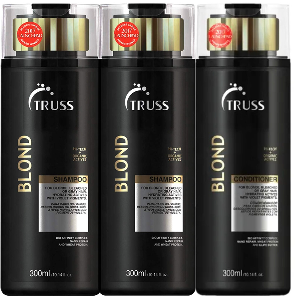 Truss Blond (2) Shampoo 300ml + (1) Condicionador 300ml