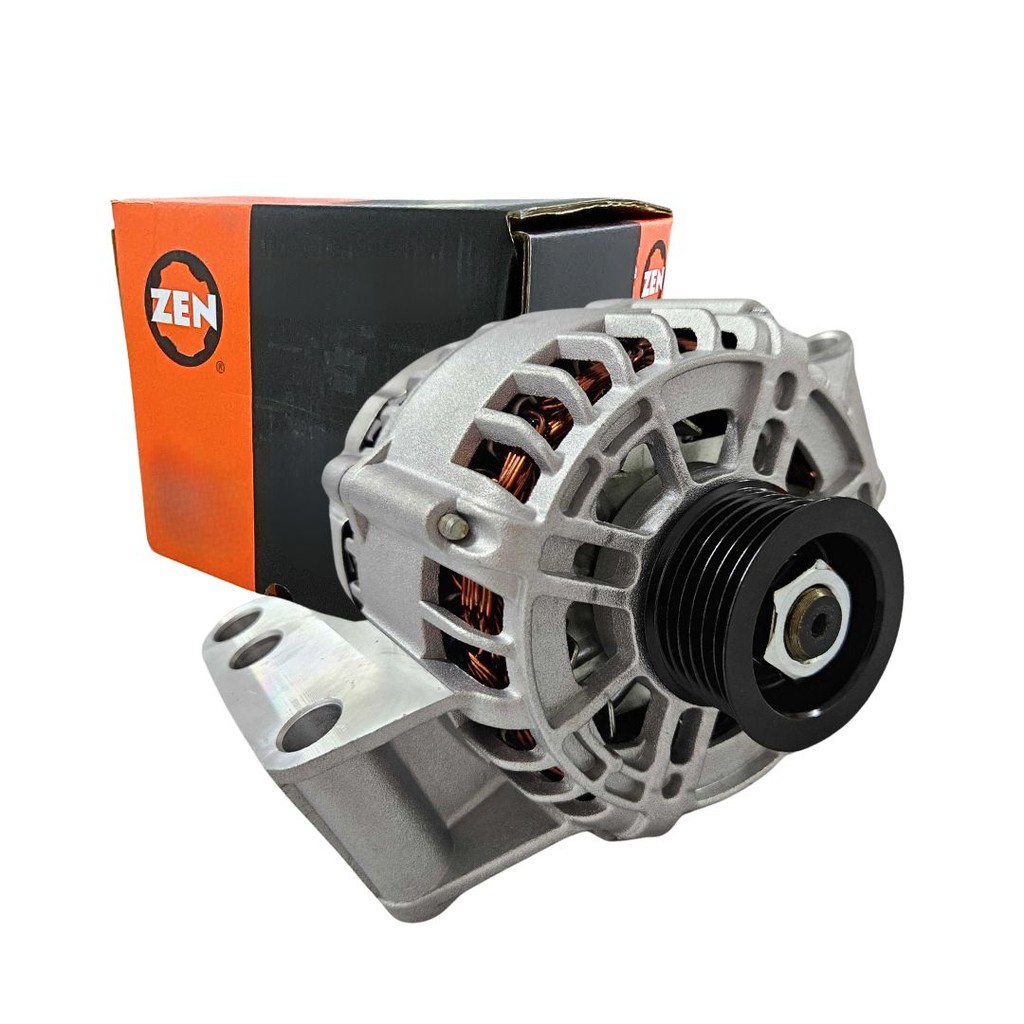 Alternador 105A 12V 6 Filetes Para Ford EcoSport 1.6 2004 a 2009 Zen 2S6T10300B