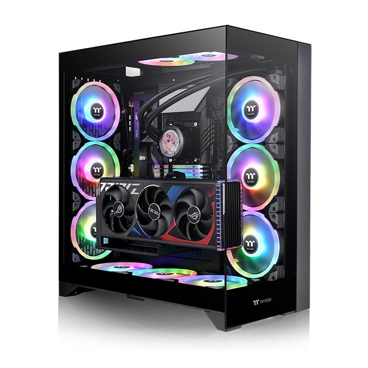 Gabinete Gamer Thermaltake Cte E660 MX, Laterais de Vidro, mid-Tower, Sem fans, Preto - CA-1Y3-00M1WN-01