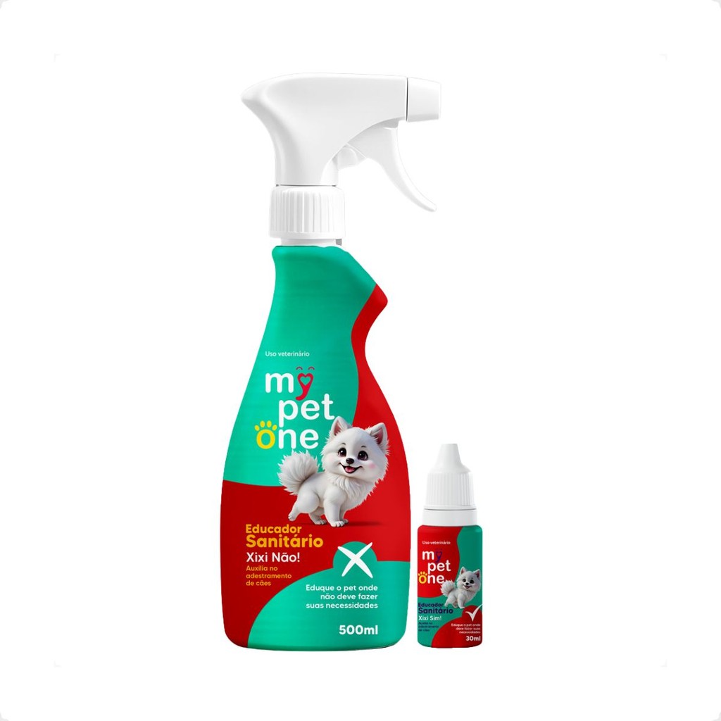 Kit Educador Sanitário Xixi Sim + Xixi Não Mypetone - Pets