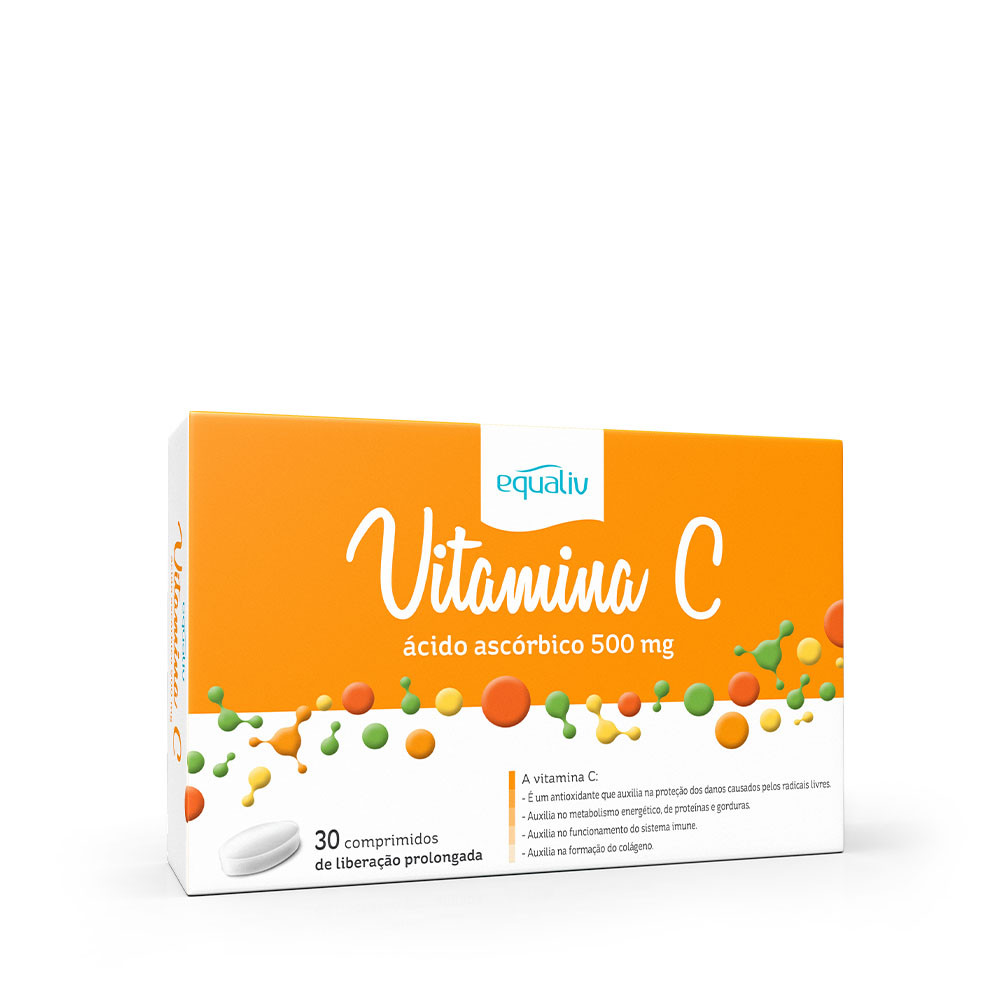 Vitamina C 500mg - 30 Comprimidos em Oferta na Shopee