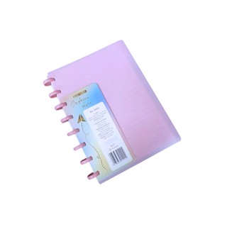Caderno de Disco Sistema Inteligente A5 Lilas em Oferta na Shopee