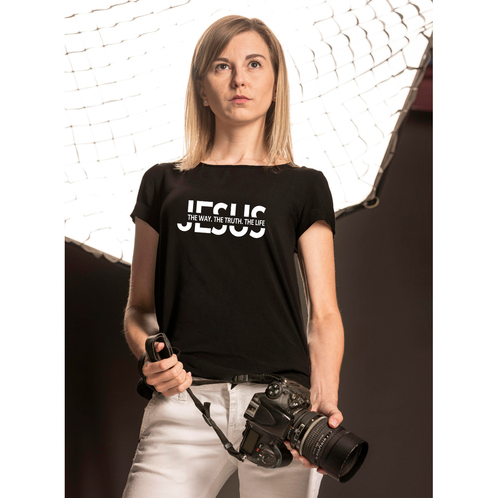 Camiseta the life Cristã Deus Pátria Família Jesus Leão Yeshua Fé Igreja Gospel Católico Evangélico Unissex Premium