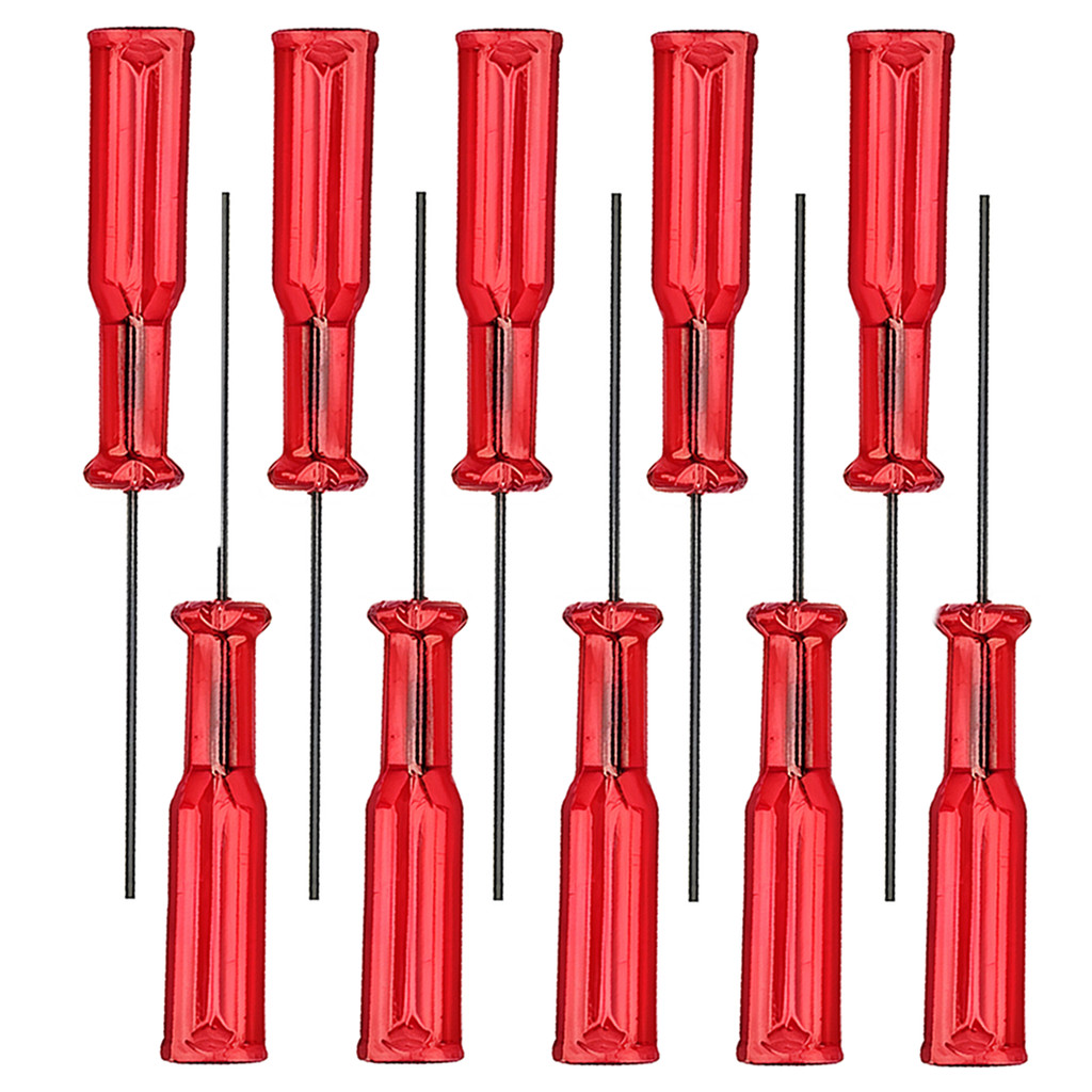 10 Chave Allen Vermelha 1.5mm Para Troca De Agulha Em Máquinas Industriais Overloque
