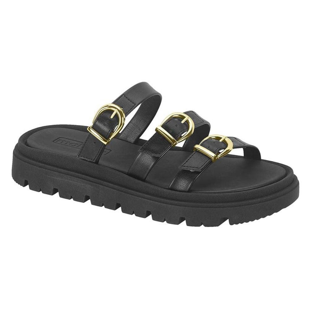 Chinelo Papete Slide Moleca Fivela Ajustável Feminina