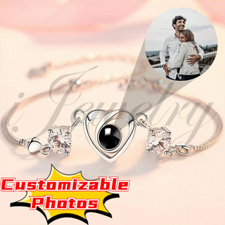 Pulseiras Personalizadas com Foto, Pulseiras de Projeção Personalizadas com Imagens, Pulseira Personalizada para Mulhere