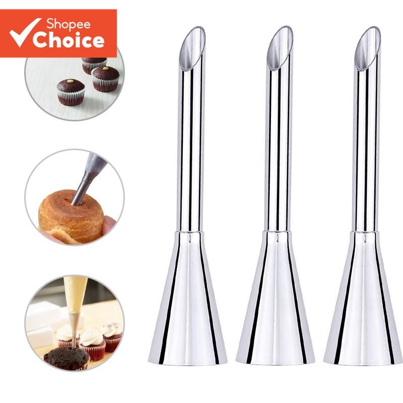 1pç Creme De Confeiteiro Ponta Do Bocal Em Aço Inoxidável Confeitaria Utensílios Para Saco