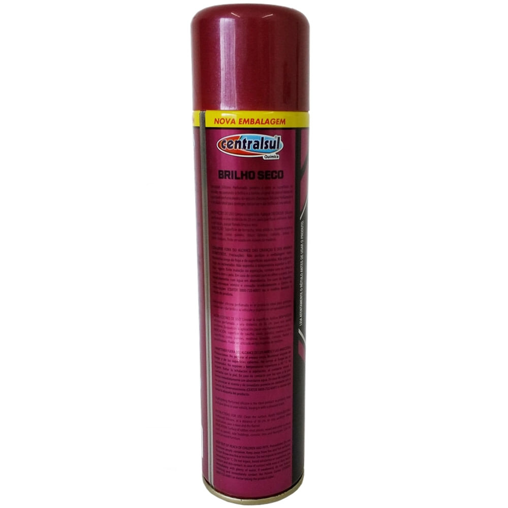 Silicone Spray Perfumado Lavanda 400ml Brilho Seco Centralsul em Oferta na Shopee