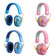 Abafador Ruído Infantil Adolescente Adulto Fone Protetor Auricular Rosa Azul Menino Menina Criança Ajustável Conforto