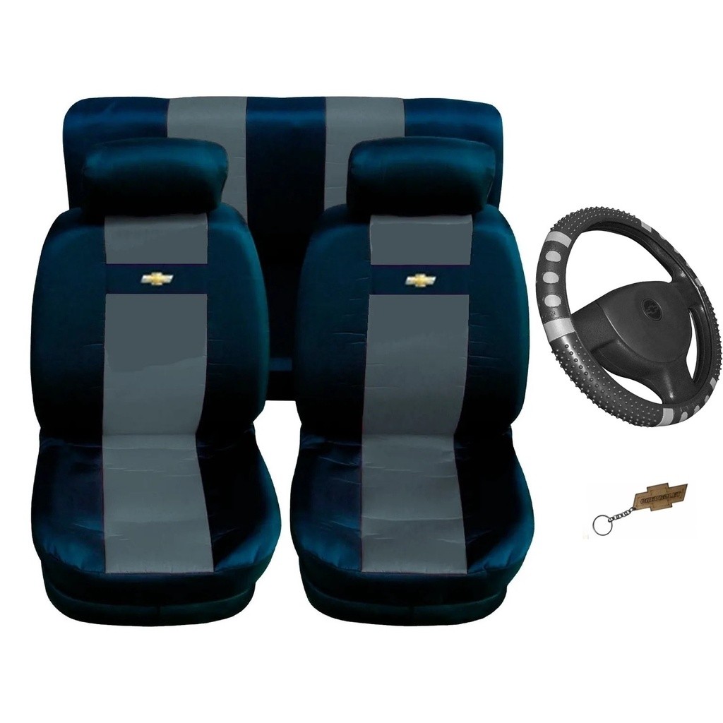 Capa protetora material nylon Banco Carro Chevrolet Gm Corsa Celta Prisma Onix Agile/ Capa De Volante