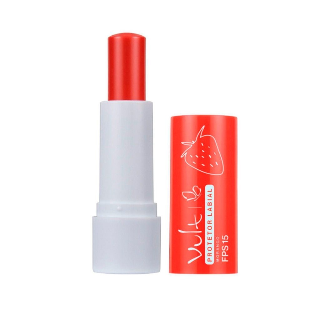 Balm Protetor Labial Vult Morango em Oferta na Shopee