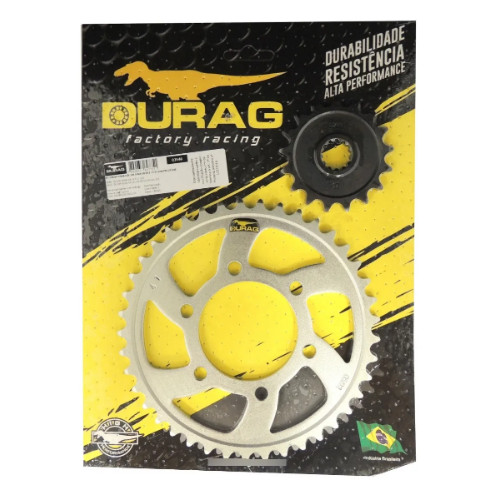 KIT COROA E PINHÃO DURAG KAWASAKI ZX-10R NINJA 08-09 17/41 525