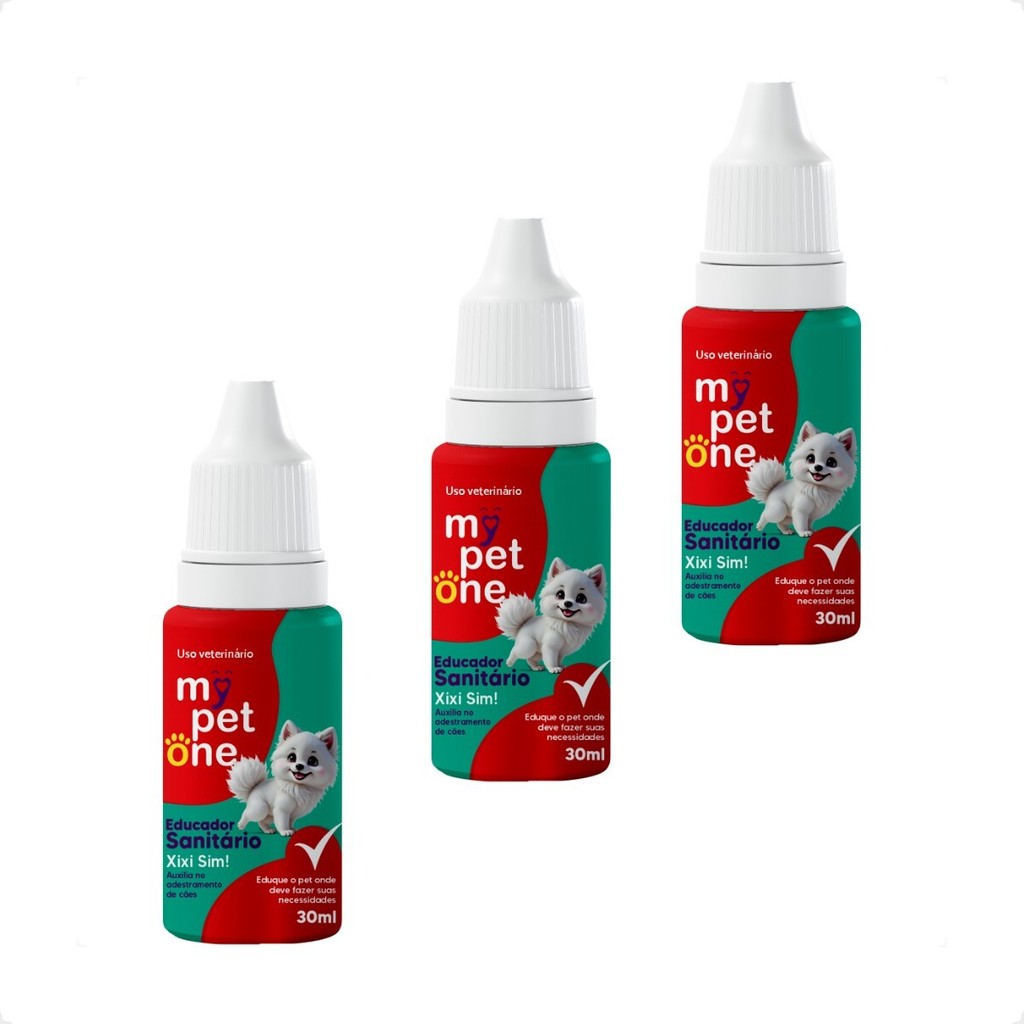 Kit 3 Educador Sanitário Xixi Sim Mypetone - 30mL em Oferta na Shopee