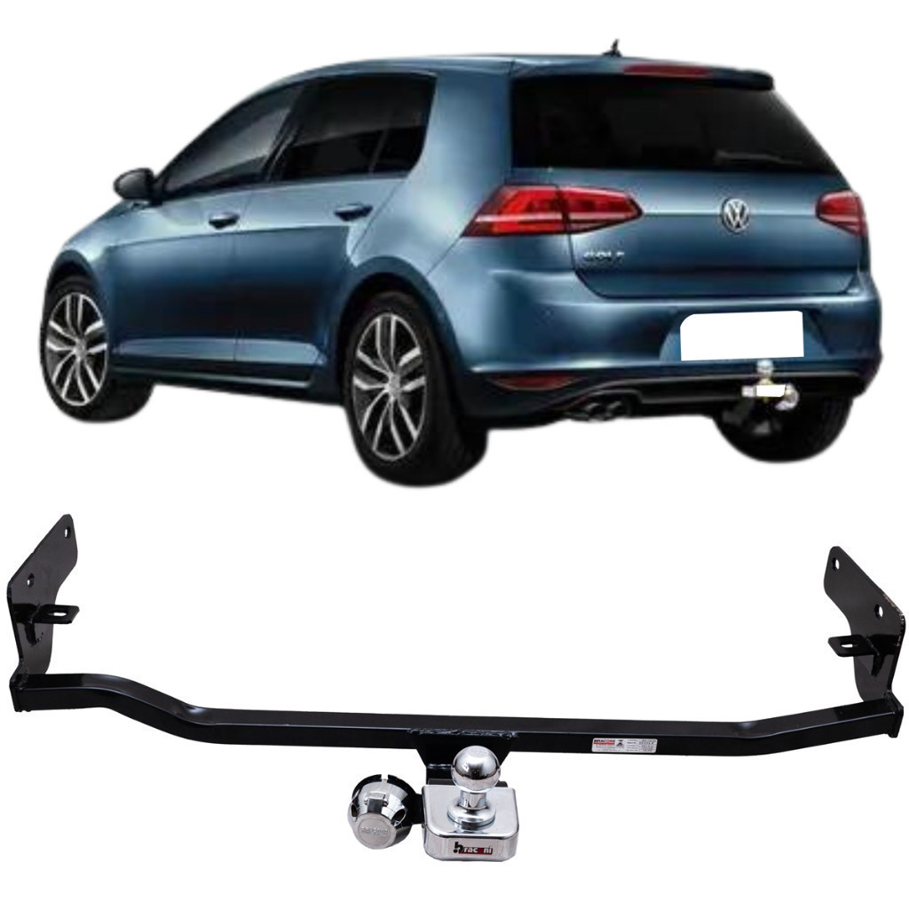 Engate Reboque Rabicho Fixo Golf 2014 a 2020 450Kg Bom tOP