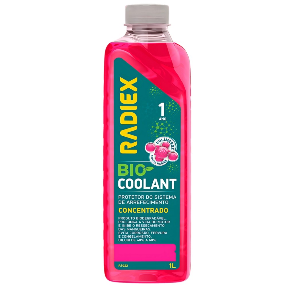 Aditivo Radiador 1l Bio Coolant Concentrado Rosa em Oferta na Shopee