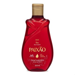 Óleo Corporal de Amêndoas Paixão Tentadora Ameixa Rubi 200ml em Oferta na Shopee