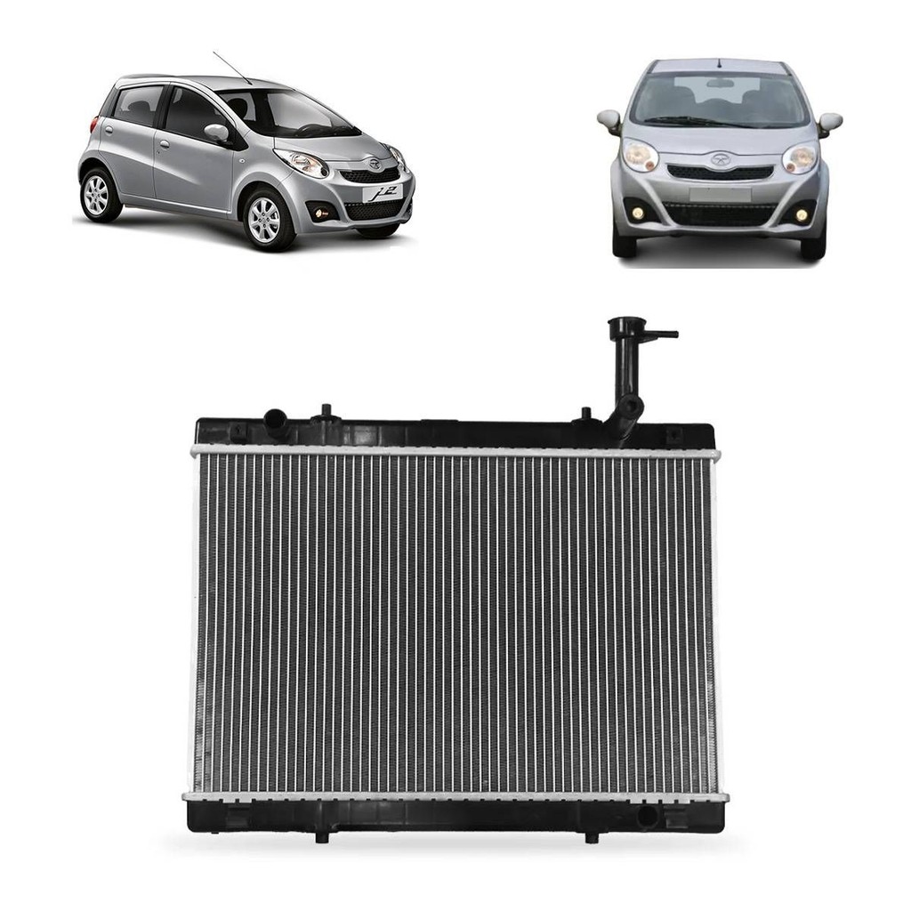 RADIADOR AGUA JAC J2 1.4 16v MANUAL 2013 A 2016 (COM TAMPA) - 1301100U8050