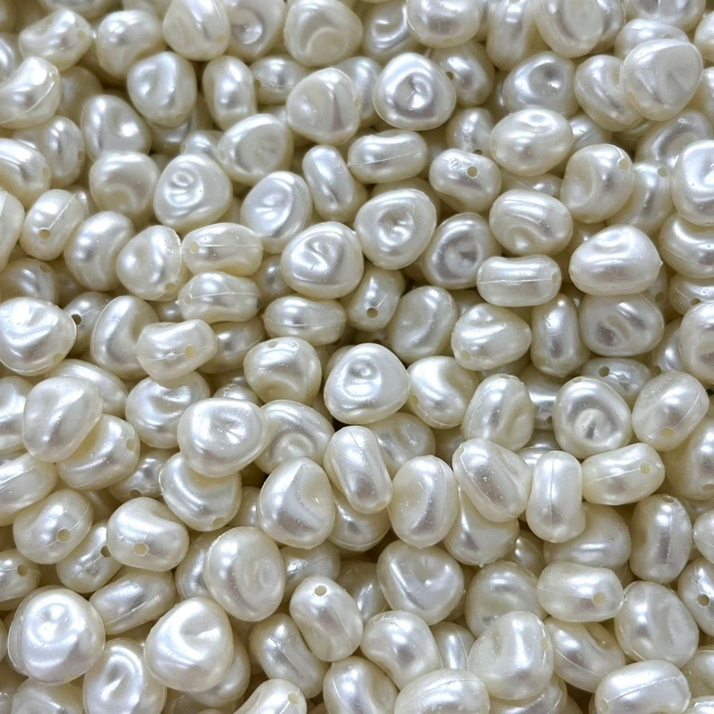 95pcs Miçangas Pérola De Irregular Para Crianças 56g em Oferta na Shopee