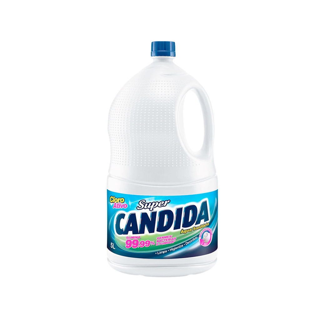 Água Sanitária 5L Super Cândida - Home & Living