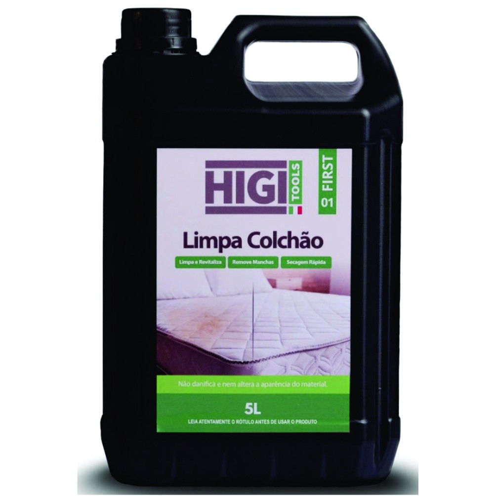 Higi Tools First 5L – Limpeza Profunda de Colchões com Segurança e Eficiência