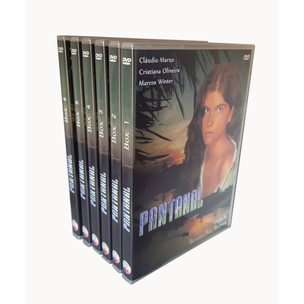 Box Novela Pantanal (1990) - 23 Dvds Completa
