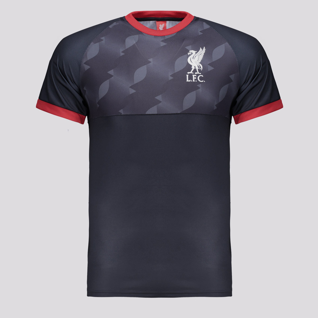Camisa Liverpool Champion Preta - Men Clothes