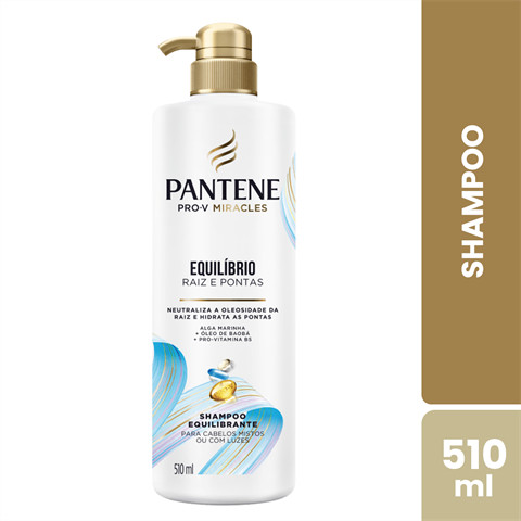 Shampoo Pantene Pro-V Miracles Equilíbrio Com 510ml