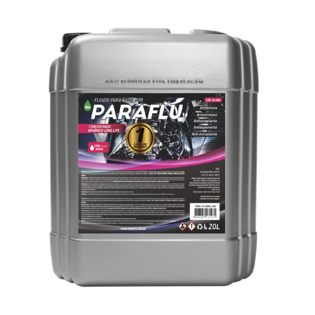 PARAFLU BIO ORGANICO CONCENTRADO ROSA - BD-20L