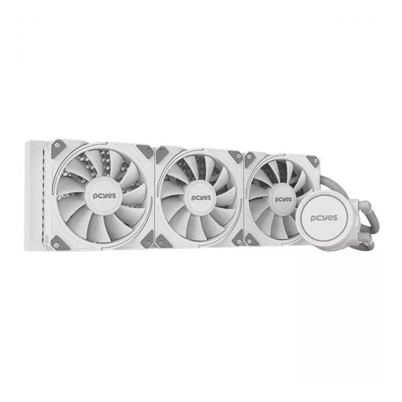 Water Cooler PCYES Sangue Frio 3 White Ghost, 360mm, Intel-AMD, Branco