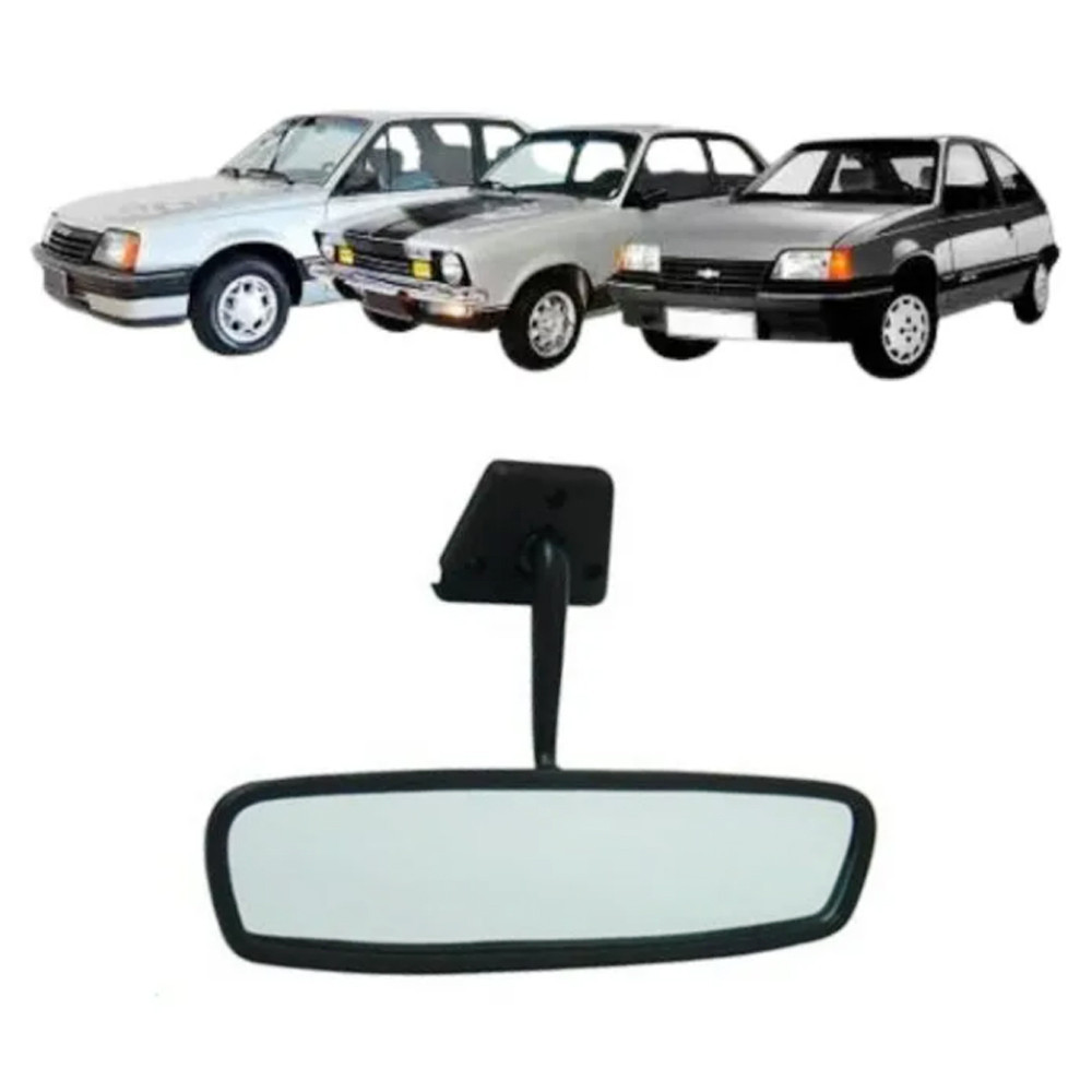RETROVISOR INTERNO MONZA - KADETT - OPALA - CHEVETTE 82 83 84 85 86 87 88 89 90 91 92 93 94 95 96